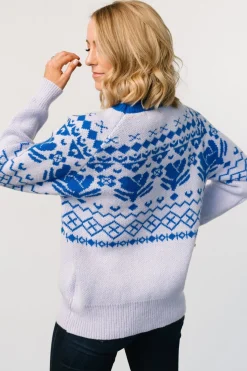 Baltic Born Lucerne Sweater | Blue Multi