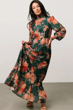Baltic Born Luciana Maxi Dress | Green Multi