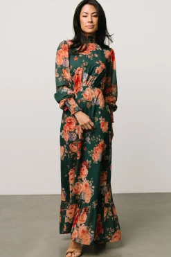 Baltic Born Luciana Maxi Dress | Green Multi