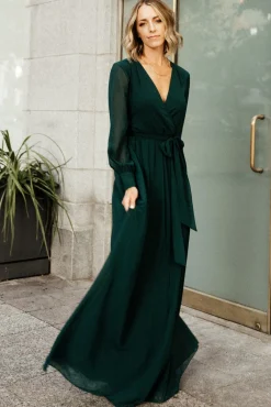 Baltic Born Lydia Maxi Dress | Hunter Green