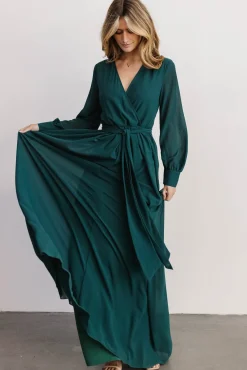 Baltic Born Lydia Maxi Dress | Hunter Green