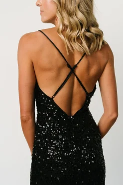 Baltic Born Madi Sequin Midi Dress |