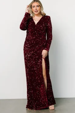Baltic Born Madonna Sequin Maxi Dress |