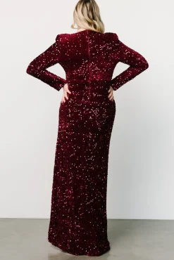 Baltic Born Madonna Sequin Maxi Dress |