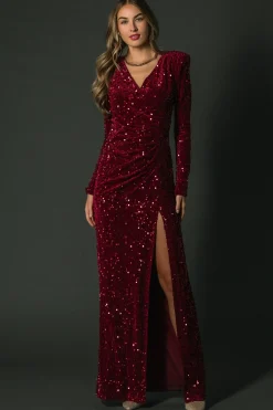 Baltic Born Madonna Sequin Maxi Dress |