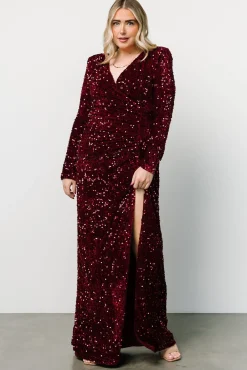 Baltic Born Madonna Sequin Maxi Dress |