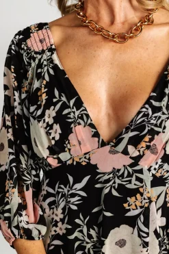 Baltic Born Maisie Maxi Dress | Black Floral