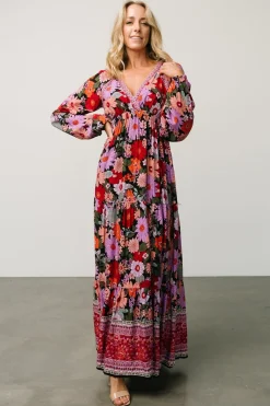 Baltic Born Malena Maxi Dress | Black Multi