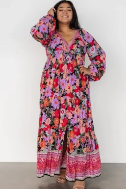 Baltic Born Malena Maxi Dress | Black Multi