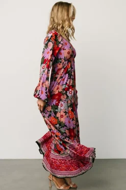 Baltic Born Malena Maxi Dress | Black Multi