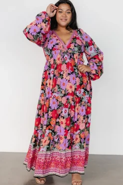 Baltic Born Malena Maxi Dress | Black Multi