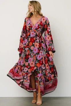 Baltic Born Malena Maxi Dress | Black Multi