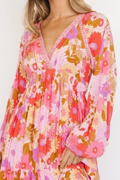 Baltic Born Malena Maxi Dress | Pink Multi