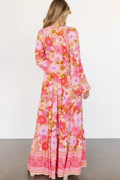 Baltic Born Malena Maxi Dress | Pink Multi