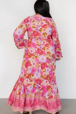 Baltic Born Malena Maxi Dress | Pink Multi
