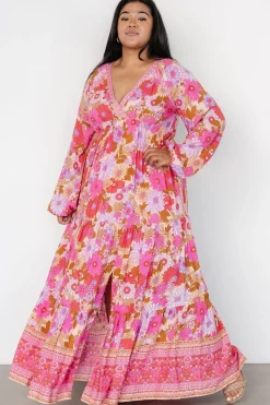 Baltic Born Malena Maxi Dress | Pink Multi