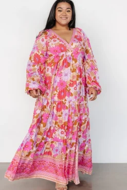 Baltic Born Malena Maxi Dress | Pink Multi
