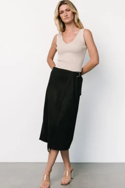Baltic Born Malika Faux Wrap Skirt |