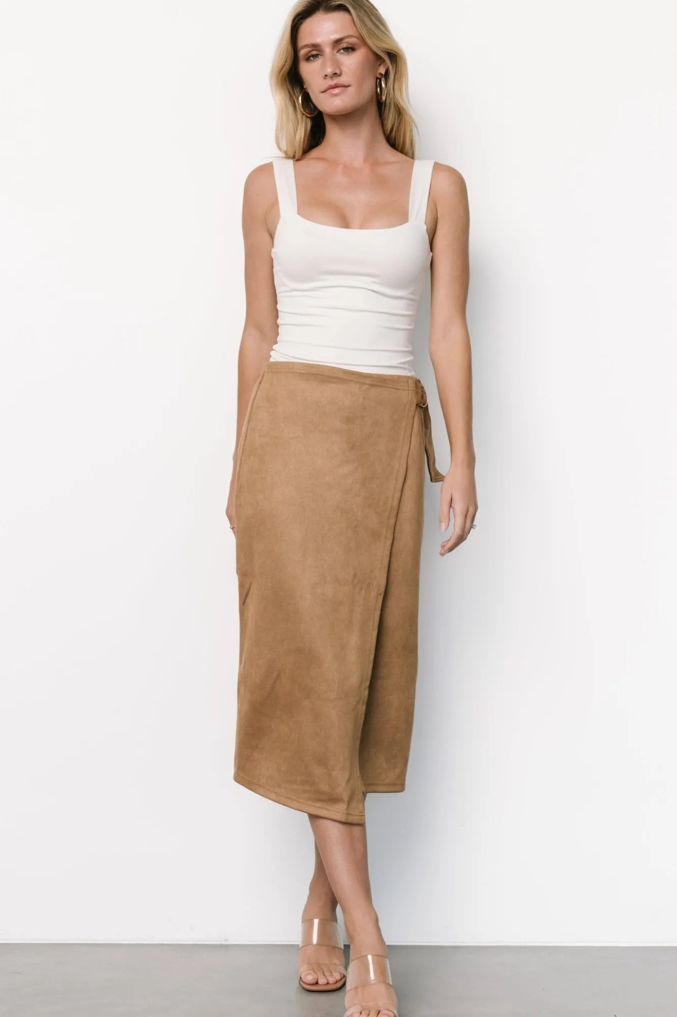 Baltic Born Malika Faux Wrap Skirt |