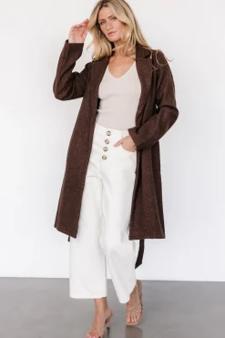 Baltic Born Manchester Tweed Jacket | Dark Brown