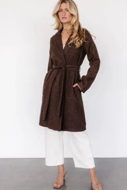 Baltic Born Manchester Tweed Jacket | Dark Brown