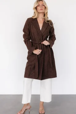 Baltic Born Manchester Tweed Jacket | Dark Brown