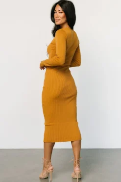 Baltic Born Manhattan Ribbed Sweater Dress |