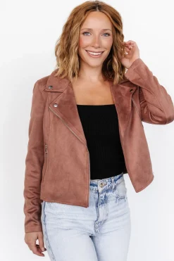 Baltic Born Marisa Faux Suede Jacket | Dusty Clove