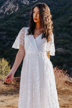 Baltic Born Marseille Embossed Maxi Dress |
