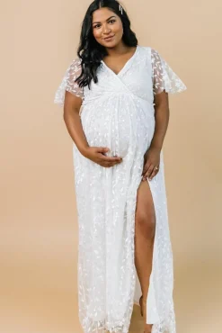 Baltic Born Marseille Embossed Maxi Dress |