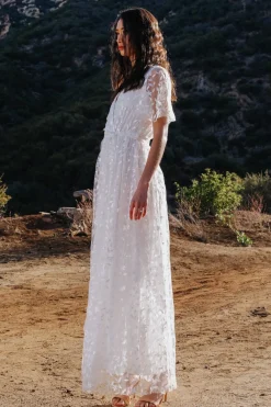 Baltic Born Marseille Embossed Maxi Dress |