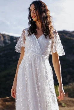 Baltic Born Marseille Embossed Maxi Dress |