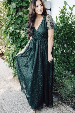 Baltic Born Marseille Embossed Maxi Dress |