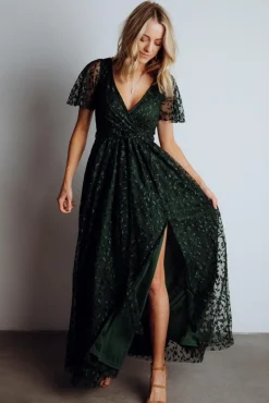 Baltic Born Marseille Embossed Maxi Dress |