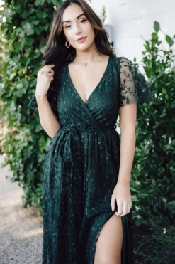 Baltic Born Marseille Embossed Maxi Dress |