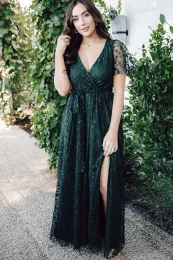Baltic Born Marseille Embossed Maxi Dress |