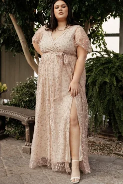 Baltic Born Marseille Embossed Maxi Dress |