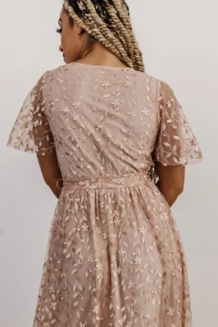 Baltic Born Marseille Embossed Maxi Dress |