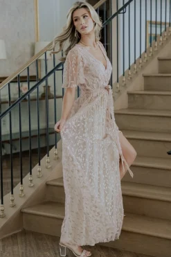 Baltic Born Marseille Embossed Maxi Dress |