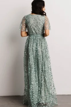Baltic Born Marseille Embossed Maxi Dress |
