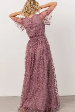 Baltic Born Marseille Embossed Maxi Dress |