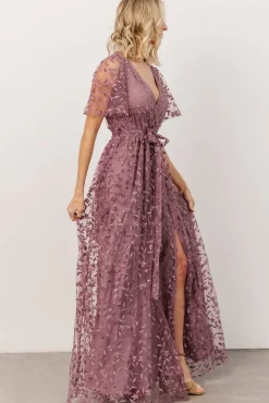 Baltic Born Marseille Embossed Maxi Dress |