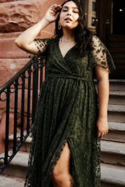 Baltic Born Marseille Embossed Maxi Dress |