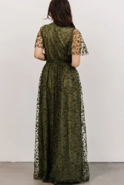 Baltic Born Marseille Embossed Maxi Dress |