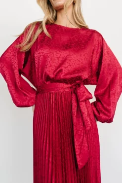 Baltic Born Marva Pleated Maxi Dress |