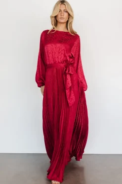 Baltic Born Marva Pleated Maxi Dress |
