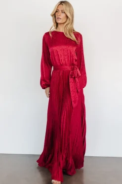 Baltic Born Marva Pleated Maxi Dress |