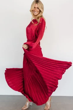 Baltic Born Marva Pleated Maxi Dress |