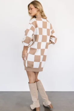 Baltic Born Mattie Checkered Sweater Dress |