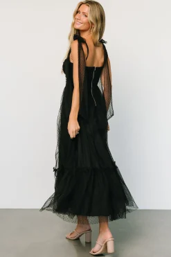Baltic Born Mavani Swiss Dot Tulle Maxi Dress |